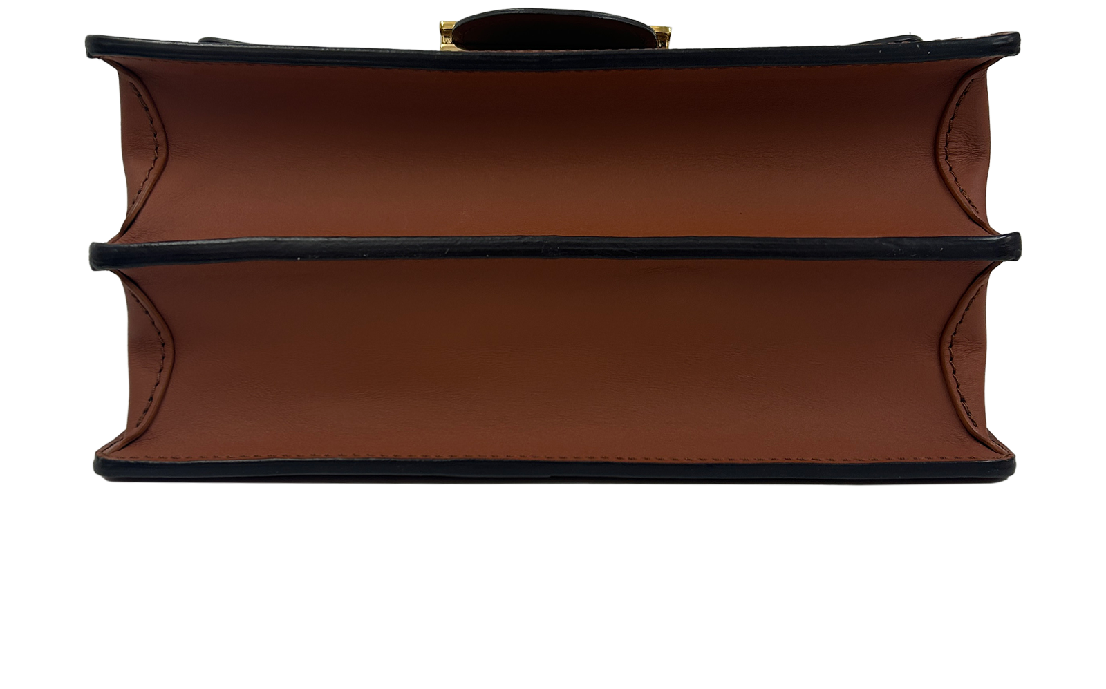Dauphine MM, 1.890&euro;, Bolso, Marrón, Canvas - General, Vista superior